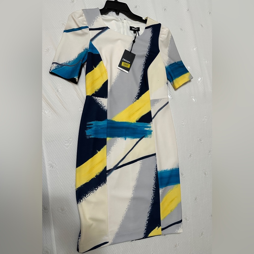 Multi-colored dress for sale.